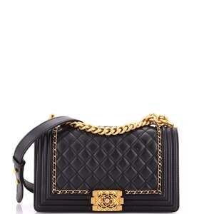 Chanel Jacket Boy Flap Bag Quilted #235146C44B